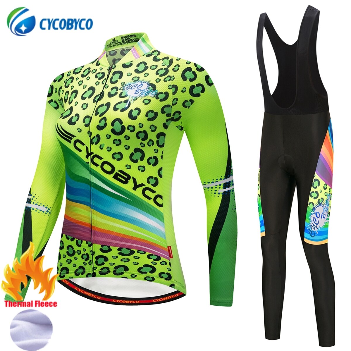 Cycobyco Winter Thermal Fleece Women Cycling Jerseys – CYCOBYCO