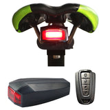 4 In 1 Anti-theft Bike Security Alarm Wireless Remote Control Alerter Taillights Lock Warner Waterproof Bicycle lamp Accessories