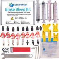 CYCOBYCO Bicycle Brake Bleed Kit for Shimano TEKTRO MAGURA Zoom Bike Mineral Oil Hydraulic Disc Professional Tool Set