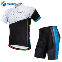 Cycobyco Cycling Jersey Short Sleeve Set Men MTB Bike Clothing Road Bicycle Shorts Padded Pants Maillot Ropa Ciclismo